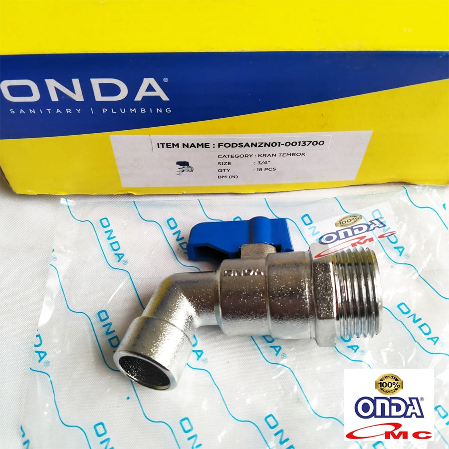 Kran Air Keran Tembok Taman Cebol BM 3/4" Inch ONDA