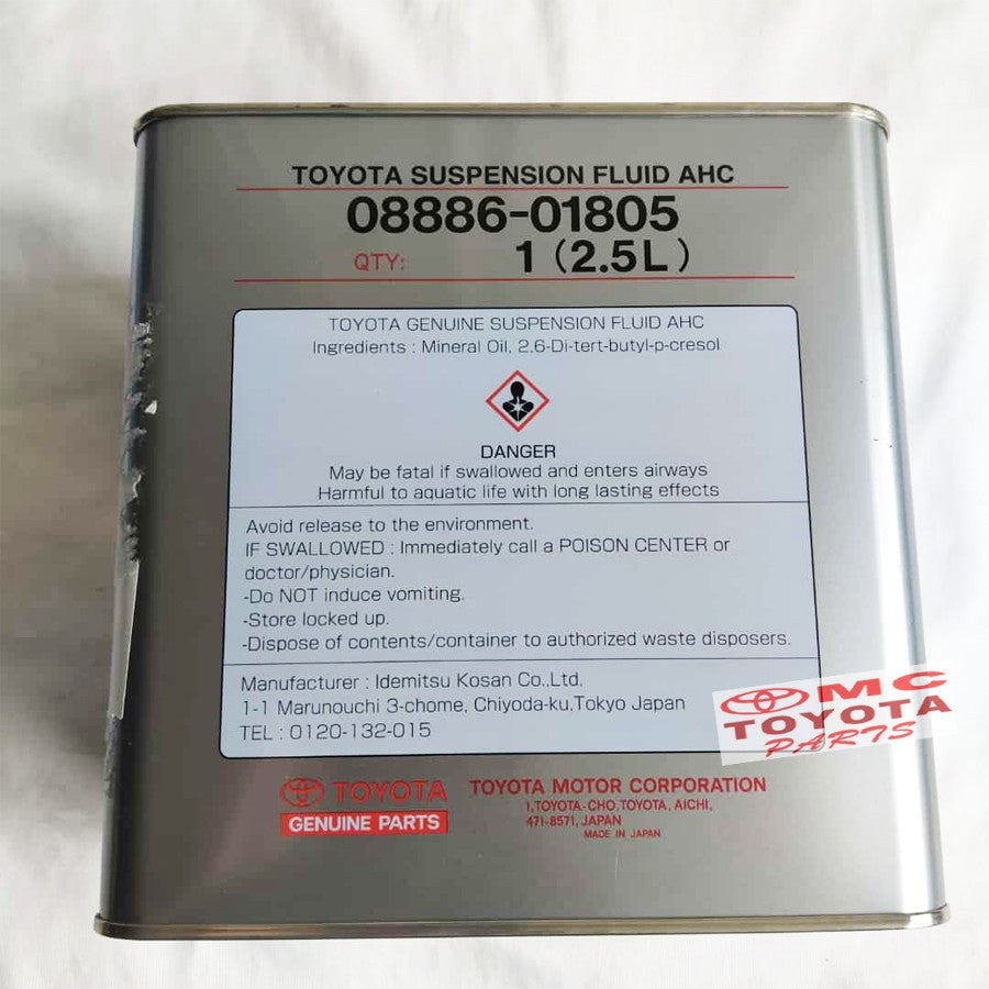 Oli Shockbreker Suspensi Toyota AHC 2.5Liter Original 08886-01805