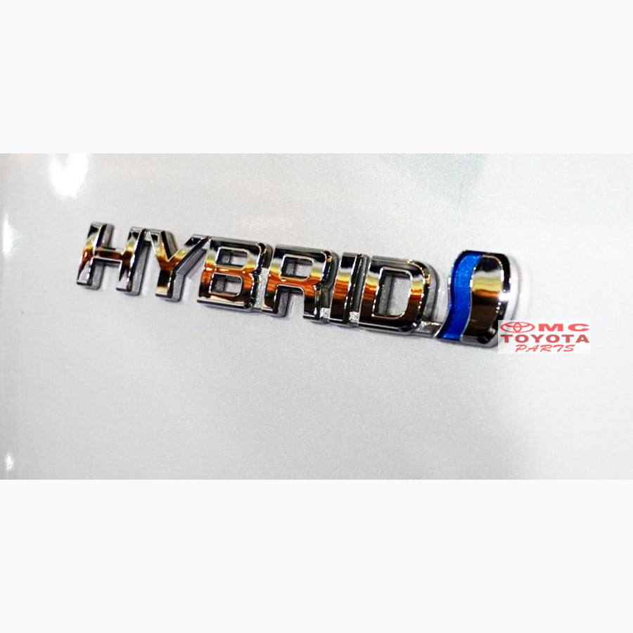 Emblem Logo Bagasi Toyota HYBRID Innova Zenix 75441-VT020