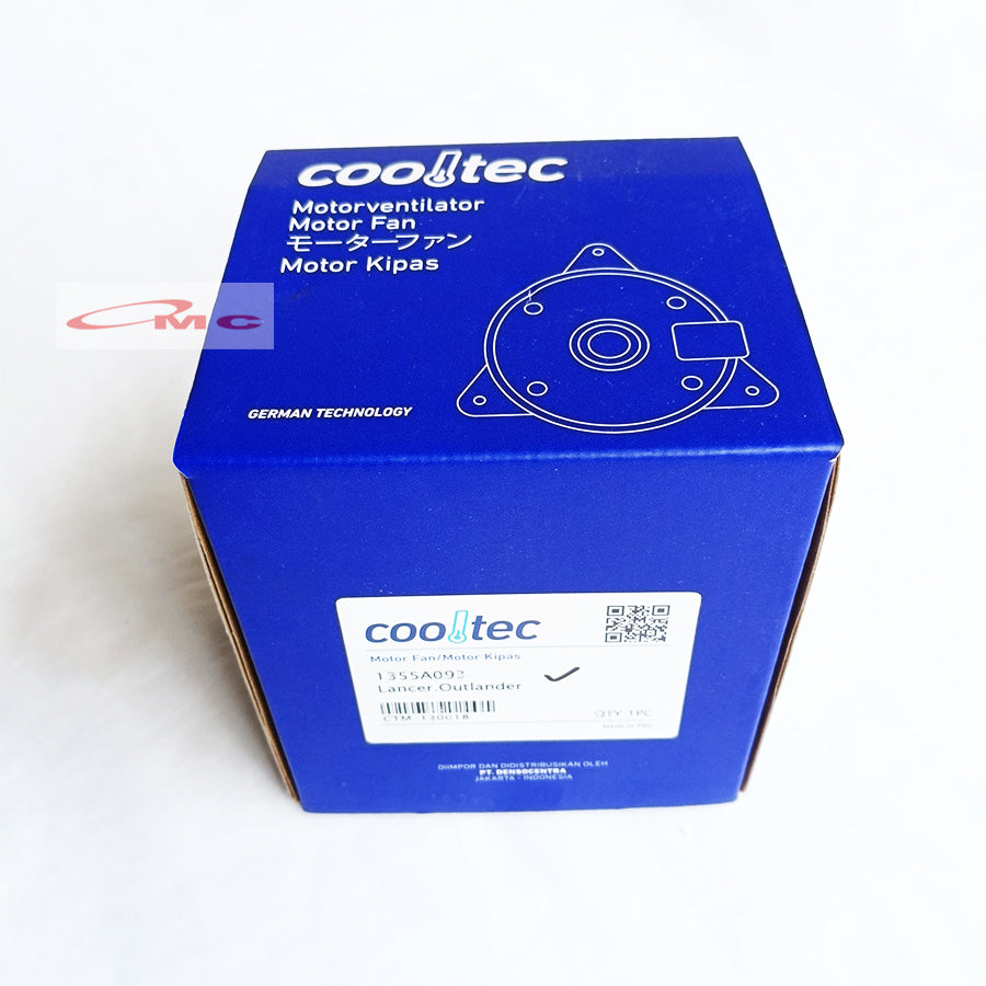 Motor Fan Ac Dinamo Kipas Radiator Cooltec Mobil Mitsubishi Outlander Lancer 1355A093