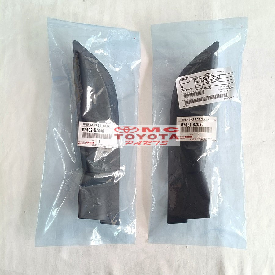 Garnish Cover Segitiga Dalam Spion Depan Kanan kiri Agya Ayla 67491-BZ090 67492-BZ090