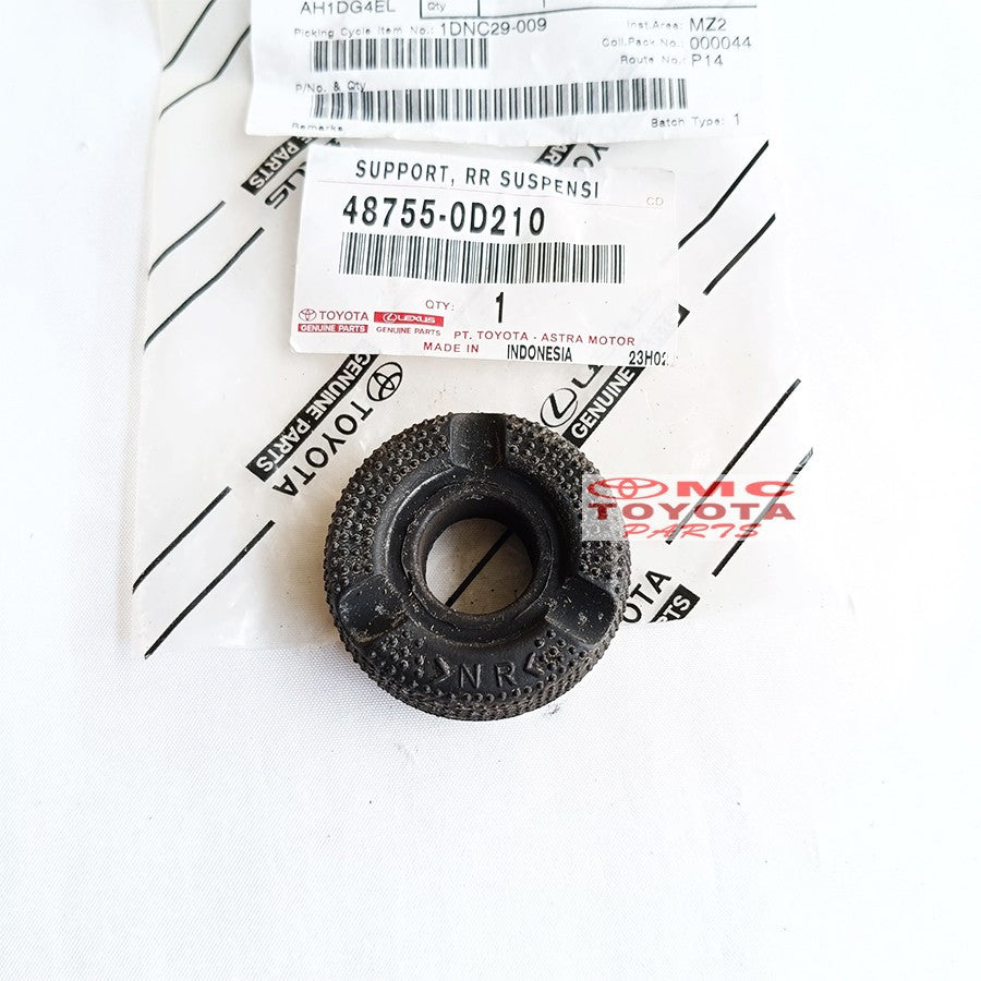 Karet Support Shock Breaker Breker Absorber Bush Belakang Atas Toyota Sienta Corolla Altis 48755-0D210