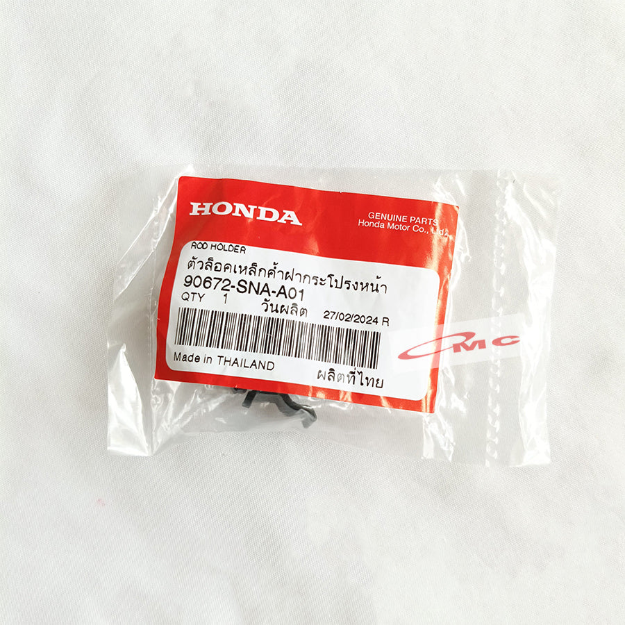 Clip Klip Rod Holder Tiang Kap Mesin Penahan Penyangga Pegangan Dudukan Honda Jazz Brio Mobilio BRV CRV Freed Civic FD City I-Vtec Original 90672-SNA-A01