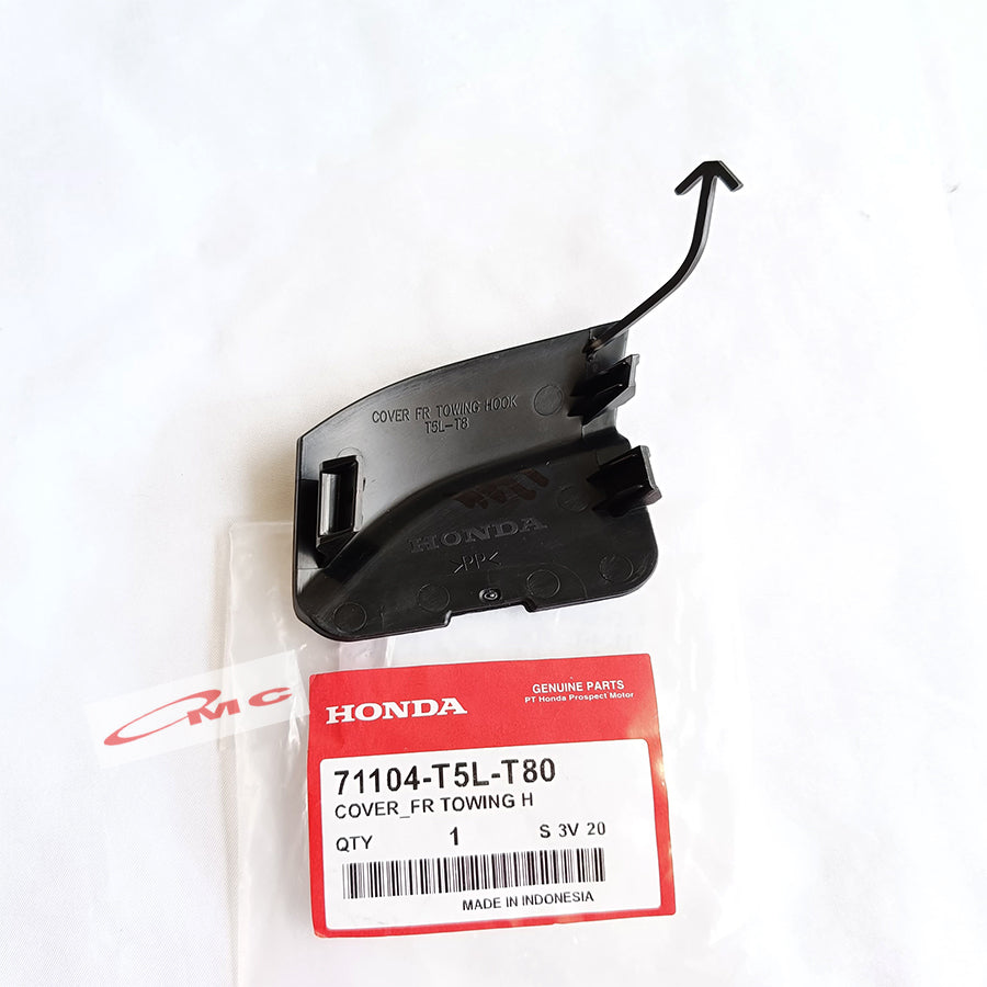 Tutup Cover Derek Towing Hook Bumper Bemper Depan Honda Jazz RS GK5 Facelift Original 71104-T5L-T80
