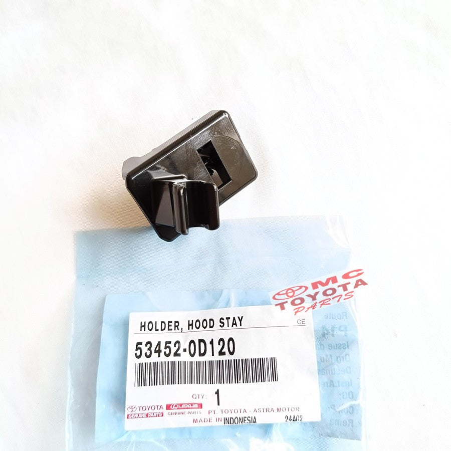 Kancing Klip Holder Tiang Kap Mesin Clip Hood Clamp Stang Kap Mesin Toyota Vios Yaris All New Gen 3 Original 53452-0D120