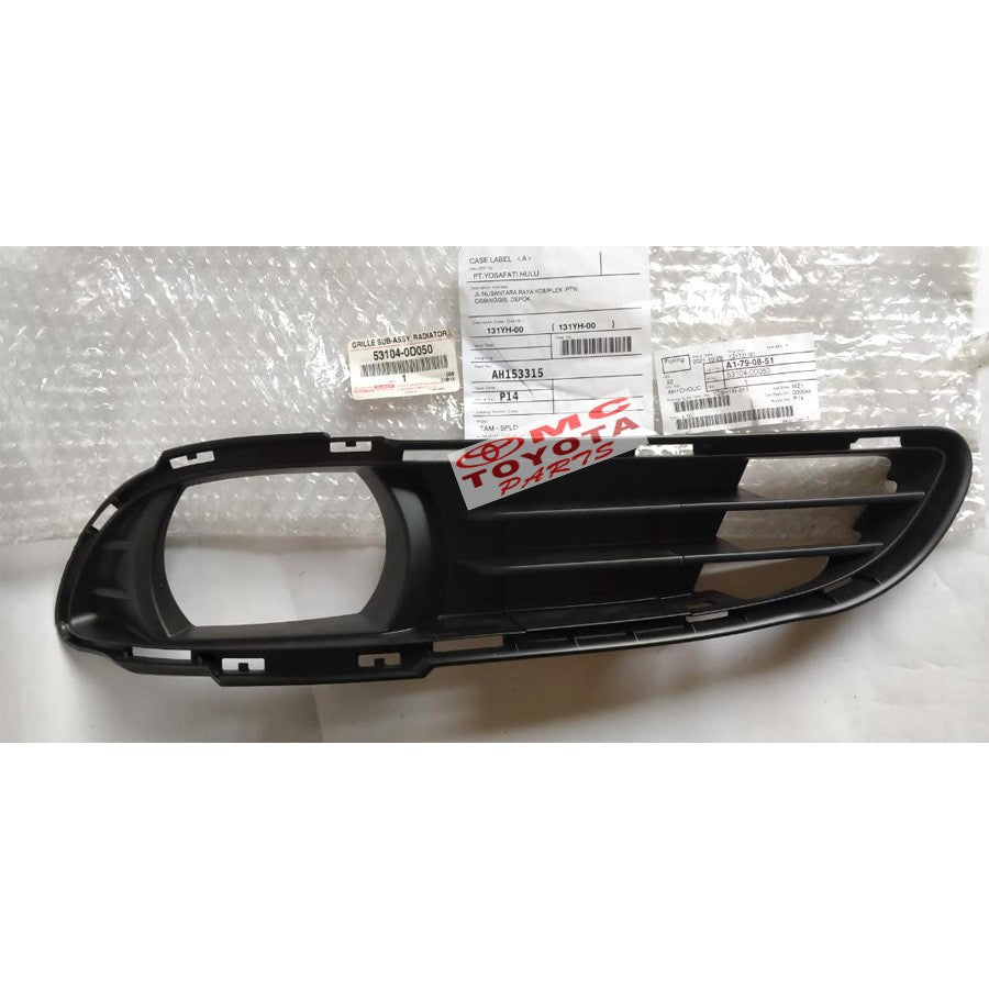 Garnish Cover Tutup Fog Lamp Foglamp Kiri Vios Limo Old 53104-0D050
