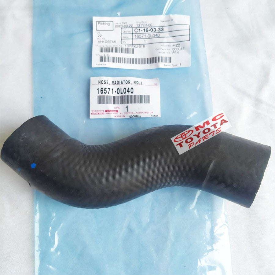 Selang Radiator Atas Kijang Innova Fortuner Hilux Diesel 16571-0L040