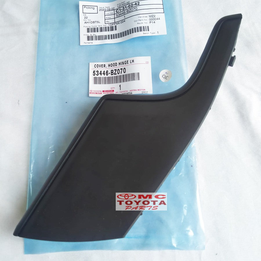 Cover Hood Hinge Karet Samping Kap Mesin Kiri Calya Sigra 53446-BZ070