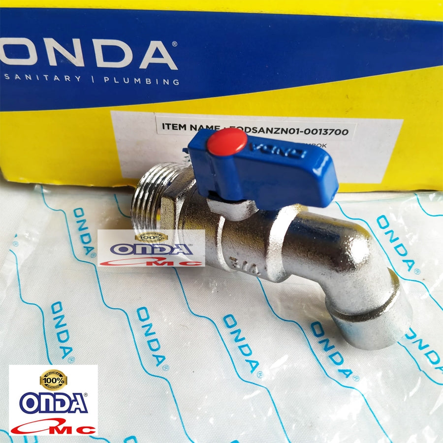 Kran Air Keran Tembok Taman Cebol BM 3/4" Inch ONDA