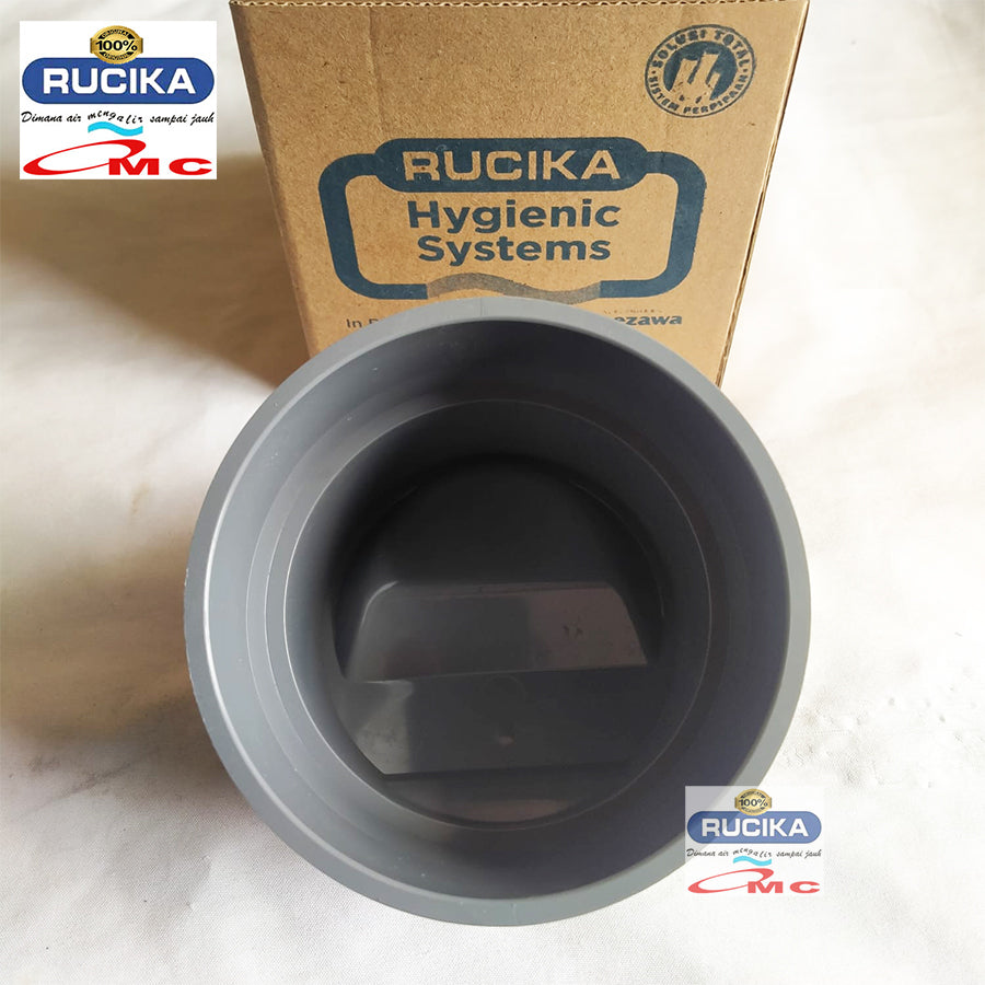 Tutup Saluran Pembuangan Pipa Anti Tikus Serangga Back Flow Valve 3 Inch RUCIKA