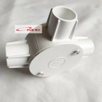 Tdus Tee Dus T Dus Pipa Listrik 20mm Cabang 3 White Putih Boss Clipsal