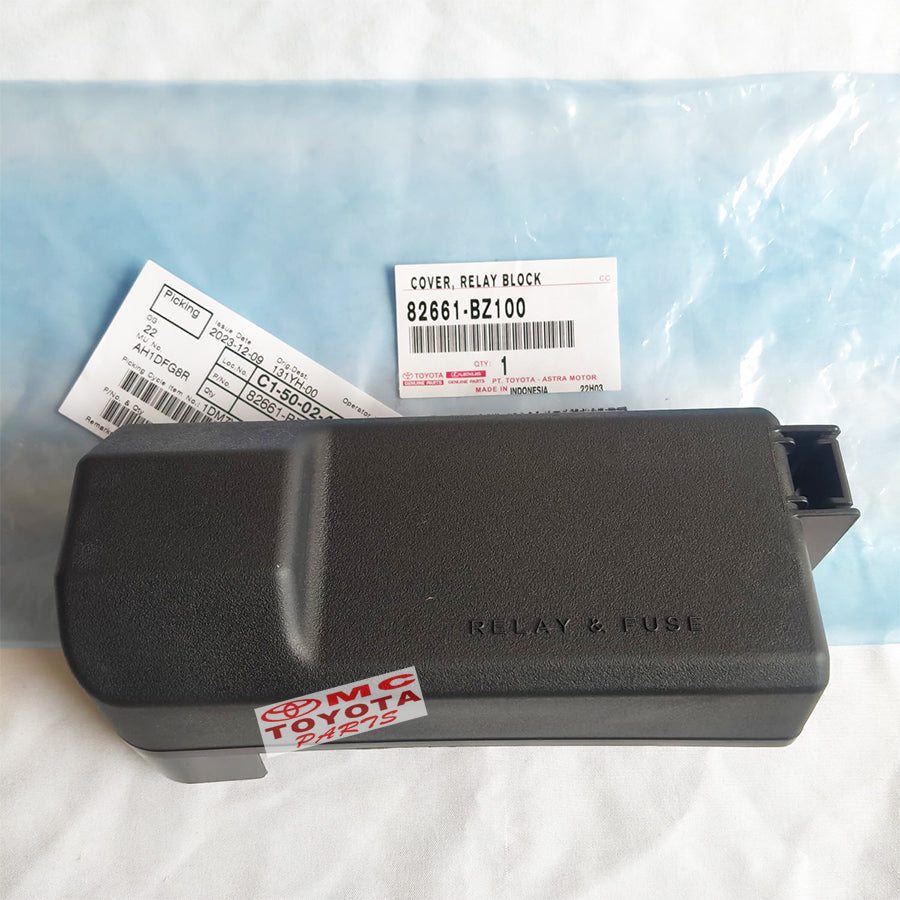 Cover Tutup Atas Rumah Box Relay Sekring Toyota Agya Ayla 82661-BZ100