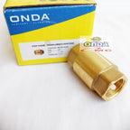 Tusen Tesen Foot Klep Brass Valve Kuningan 1 1/2  Inch ONDA