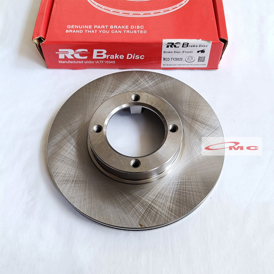 Disc Disk Brake Piringan Cakram Rem Depan Mobil Toyota Kijang Efi Super Kapsul RCD-TY28020