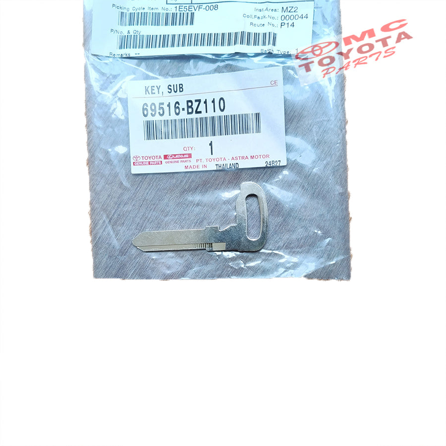 Batang Kunci Remote Remot Alarm Control Kontrol Kunci Emergency Manual Smartkey Toyota Raize Rocky Avanza Veloz Xenia Vios Yaris Agya Wigo Original 69516-BZ110