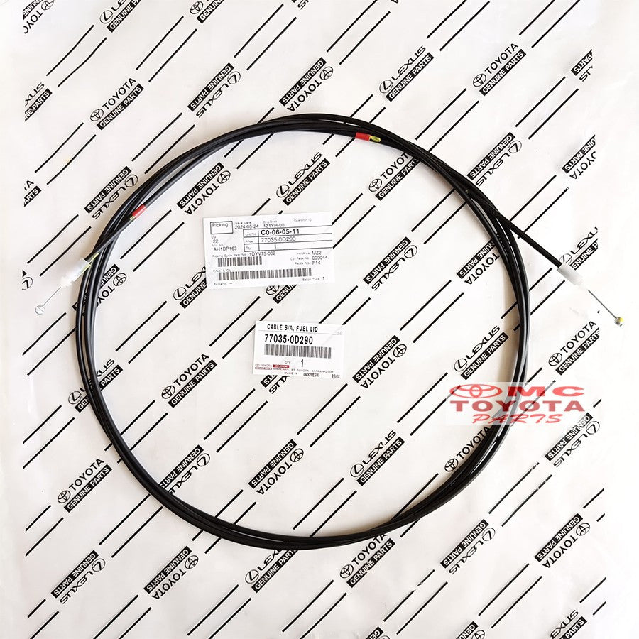 Kabel Tarikan Pembuka Tutup Tangki Bensin Toyota Etios Valco 77035-0D290