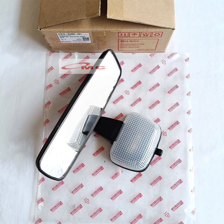 Kaca Spion Dalam Cermin Plafon Atap Lampu Kabin Ruang Tengah Mobil Ayla Agya Xenia Avanza Grand Max Original 87810-BZ090-C01