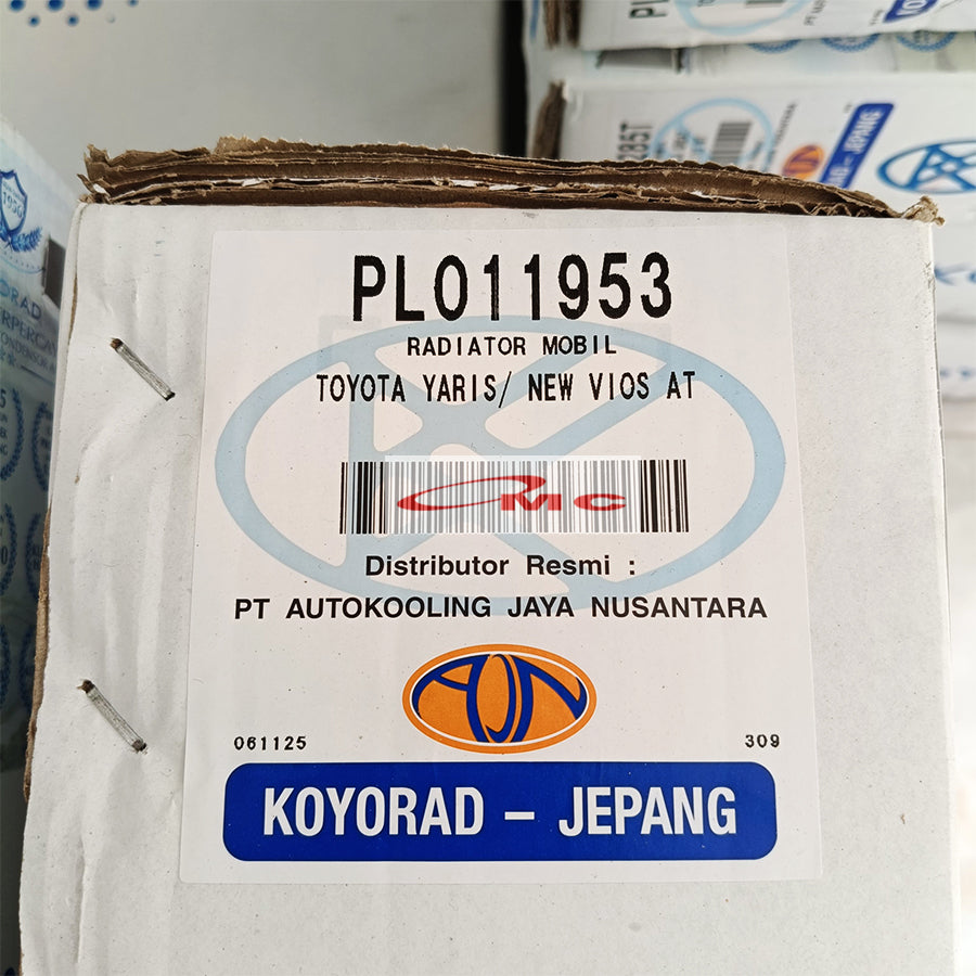 Radiator Assy New Vios Yaris Matic 2006-2013 Automatic Koyorad Japan PL011953