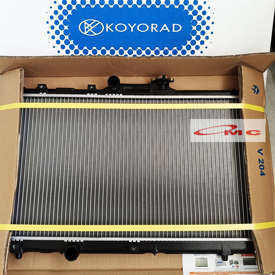 Radiator Toyota Great Corolla All New Manual Original Koyorad Japan PL010285T Radiator Assy All New Corolla Great AE112 Manual MT PL010285