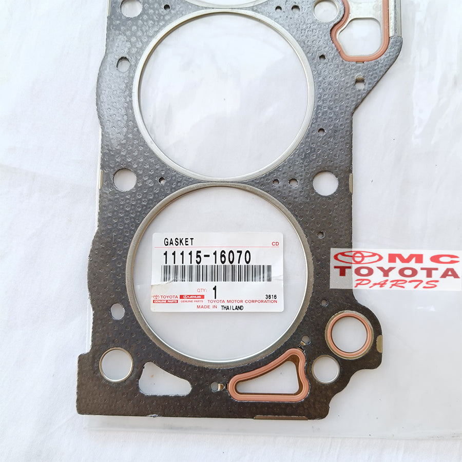 Gasket Packing Cylinder Head Corolla Twincam GTI 4AGE AE 92 AE92 Original 11115-16070 Packing Deksel Packing head Paking Cilinder Silinder Head