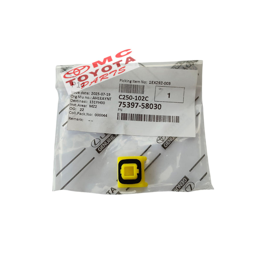 Clip Klip Kancing Moulding List Body Toyota Alphard Vellfire ANH20 GGH20 Noah Voxy Original 75397-58030
