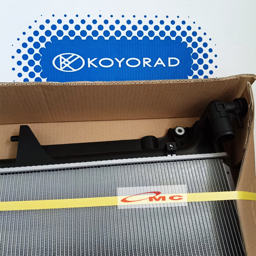 Radiator Mitsubishi Pajero Sport Triton Matic 2500cc 2 Ply  28mm Koyorad Jepang Japan PL032313 Radiator Pajero Sport L200 Strada Triton KB4 Automatic AT 2ply