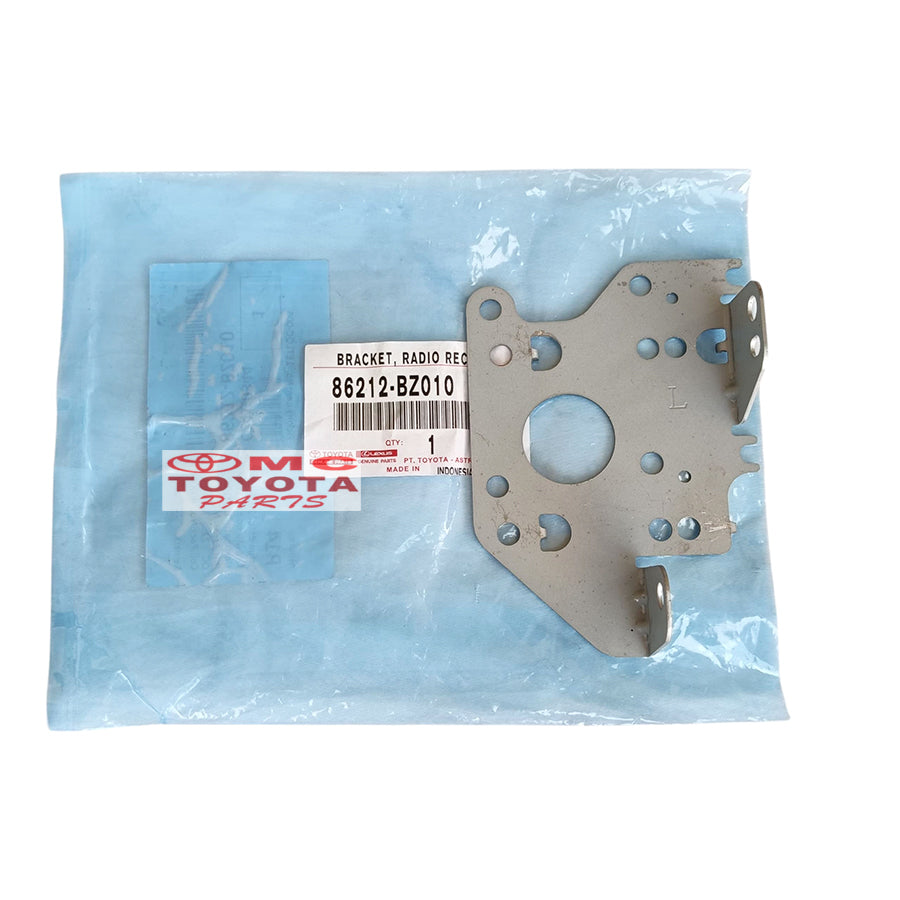 Bracket Breket Tape Kanan Kiri Bracket Head Unit Avanza Xenia 2003-2011 Original 86211-BZ010 / 86212-BZ010 Brecket Breket Head Unit Braket Bracket Tape Radio Breket Tip Breket Dudukan Tape Head unit Ori