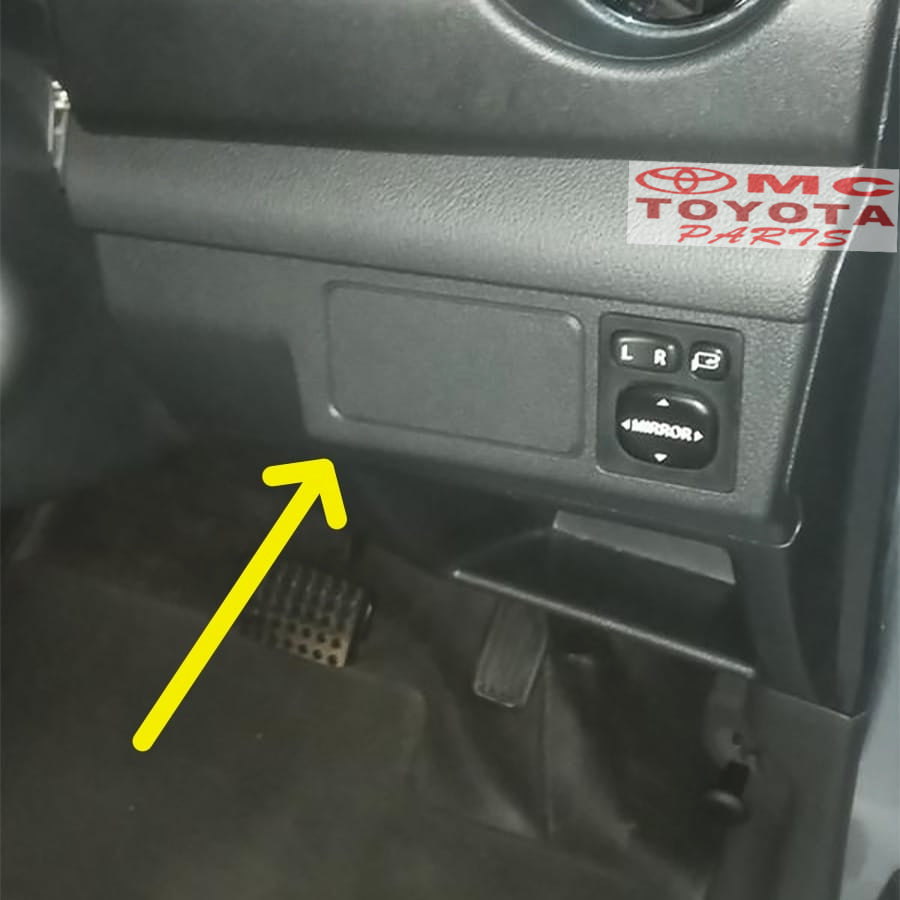 Panel Switch Calya Sigra Standar Belum Ada Lubang Original 55446-BZ040-B0 Panel Base Switch Hole Lubang Saklar Dashboard Panel Saklar Switch Swit