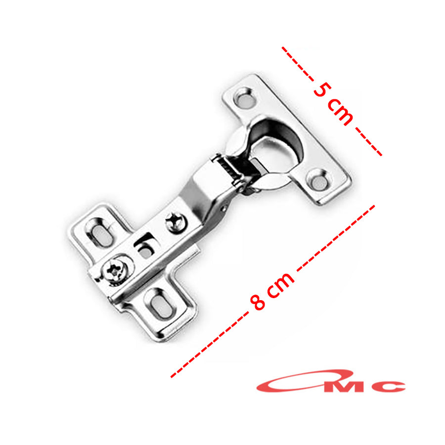 Engsel Sendok Mini Elco 26mm 26 mm Engsel Pintu Lemari Laci Rak Engsel Mini Kecil Setengah Bengkok Bungkuk