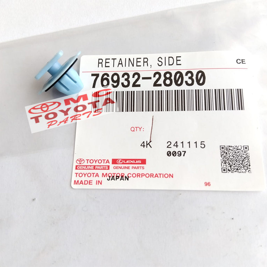 Clip Klip Kancing Klip Bodykit Alphard Vellfire Sienta Noah Previa Original Toyota 76932-28030 Klip Kancing Bodykit Moulding Molding Retainer Body Kit