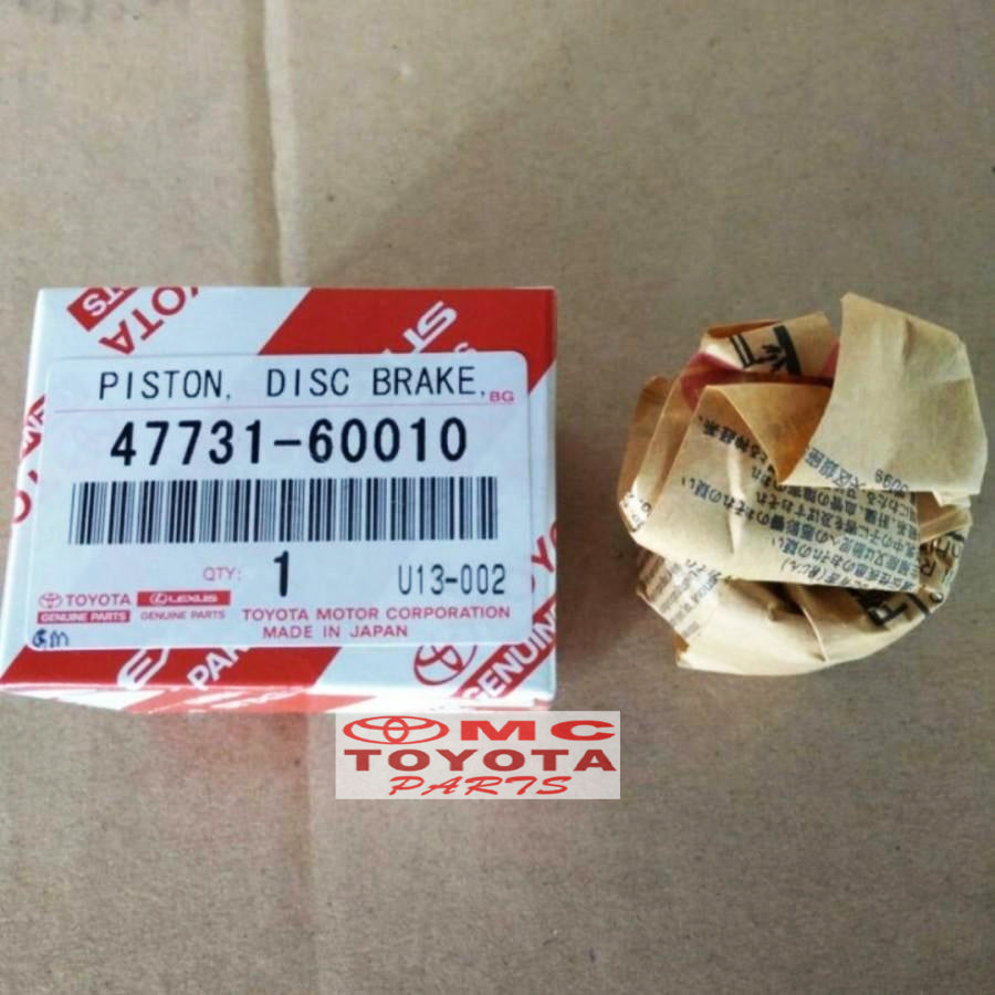 Piston Rem Piston Caliper Kaliper Depan Land Cruiser HDJ80 VX80 LC80 Original Toyota 47731-60010 Piston Kaliper Besar Front Disc Caliper Rem Cakram Depan Land Cruiser Hardtop FJ40 BJ40 Ori