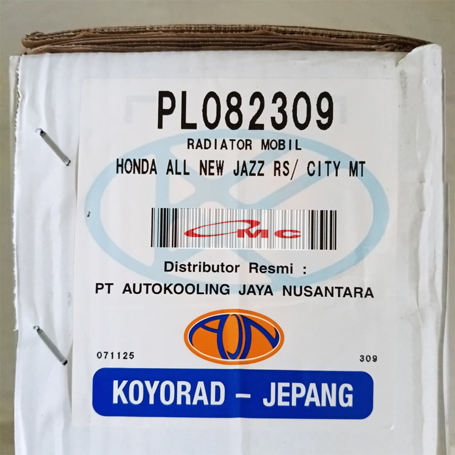 Radiator Honda Jazz S RS GE8 City I-Vtec GM2 Manual 2008-2014 Koyorad Jepang Japan PL082309 Radiator Jazz RS GE8 New City GM2 Manual MT
