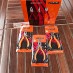 Tang Mini Camel Dengan Per 4.5" inch Tang Kombinasi Potong Lancip Mini Camel 4,5" Tang Lancip Tang Jepit Tang Potong Pemotong Kawat Kabel 4,5 4.5 inch Tang Mini Pliers Kecil Gagang Karet Anti Slip