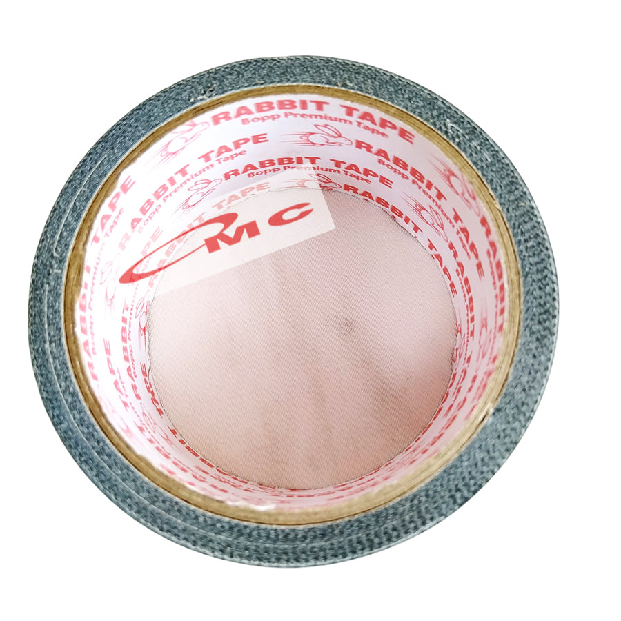 Lakban Kain Hitam Lakban Terpal Hitam Rabbit Tape Cloth Tape 2 Inch