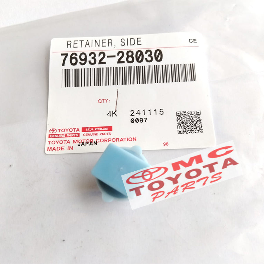 Clip Klip Kancing Klip Bodykit Alphard Vellfire Sienta Noah Previa Original Toyota 76932-28030 Klip Kancing Bodykit Moulding Molding Retainer Body Kit