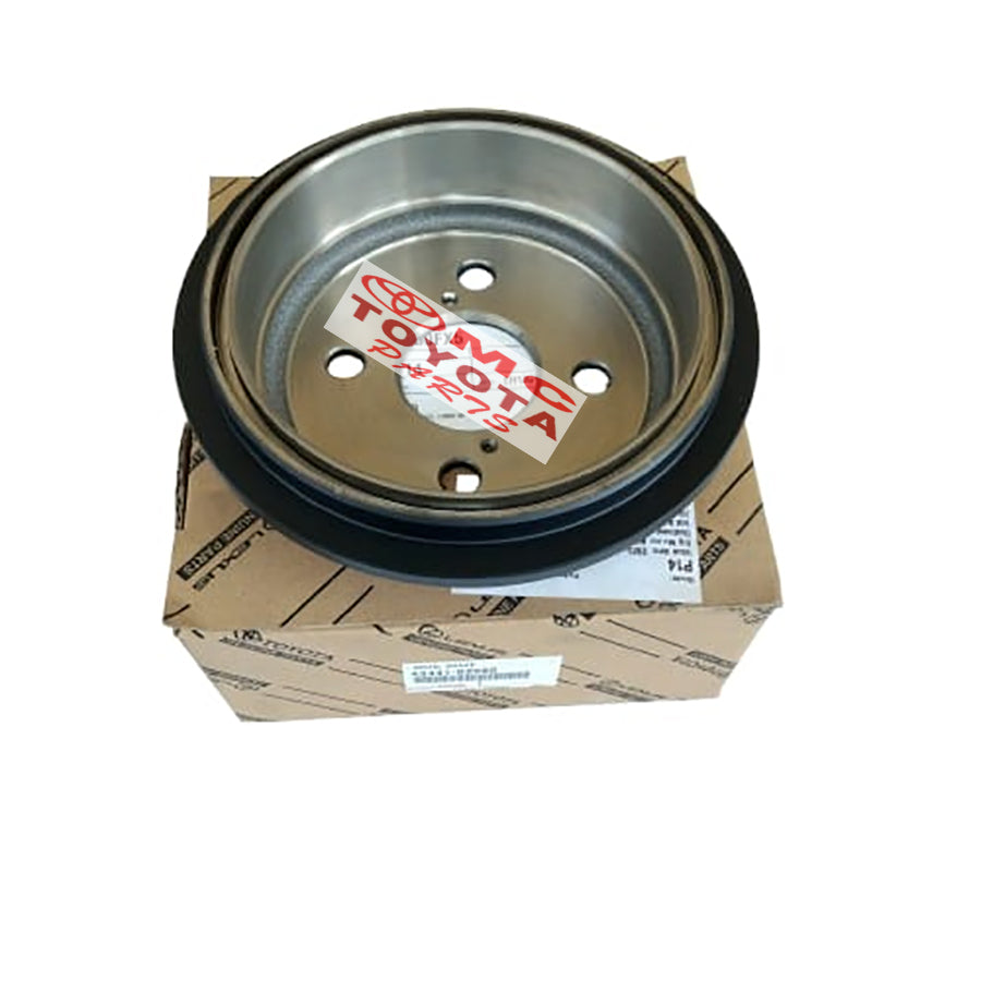 Tromol Rem Roda  Belakang Brake Drum Rear Agya Alya 42431-BZ090 Original Toyota