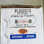 Radiator Mitsubishi Pajero Sport Triton Matic 2500cc 2 Ply  28mm Koyorad Jepang Japan PL032313 Radiator Pajero Sport L200 Strada Triton KB4 Automatic AT 2ply