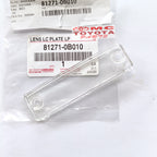Mika Lampu Plat Nomor Belakang Original Toyota Kijang Kapsul Innova Fortuner 81271-0B010 Mika Lampu Pelat Nomor Bagasi Belakang Cover Lampu Plat Nomor Lens License Plate