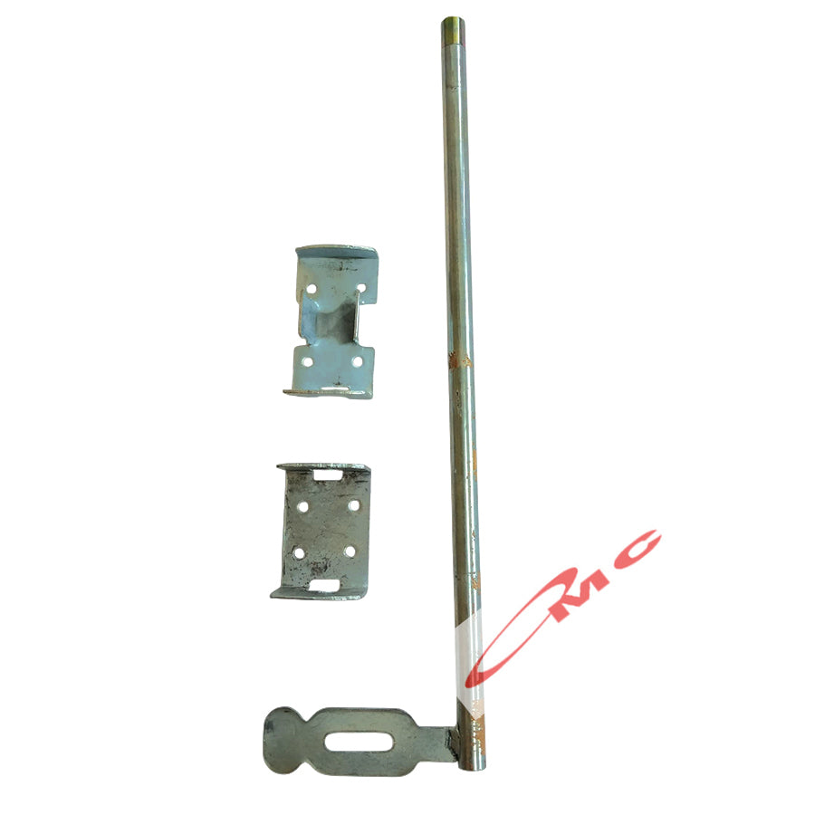 Slot Grendel Panjang Pintu Besi Garasi Gebyog Henderson Long Iron Door Latch  Pintu 40 Cm