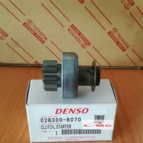 Bendix Starter Kijang Kapsul Innova Fortuner Hilux Hiace Dyna Original Denso 028300-6070 Clutch Stater Bendik Starter Bendix Stater Gigi Bendix