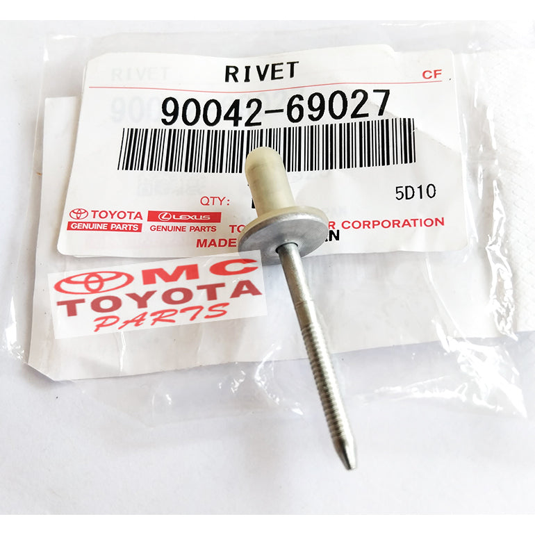 Paku Rivet Plate Tutup Tangki Bensin Avanza Xenia Rush Terios Agya Alya Calya Sigra 90042-69027 Original