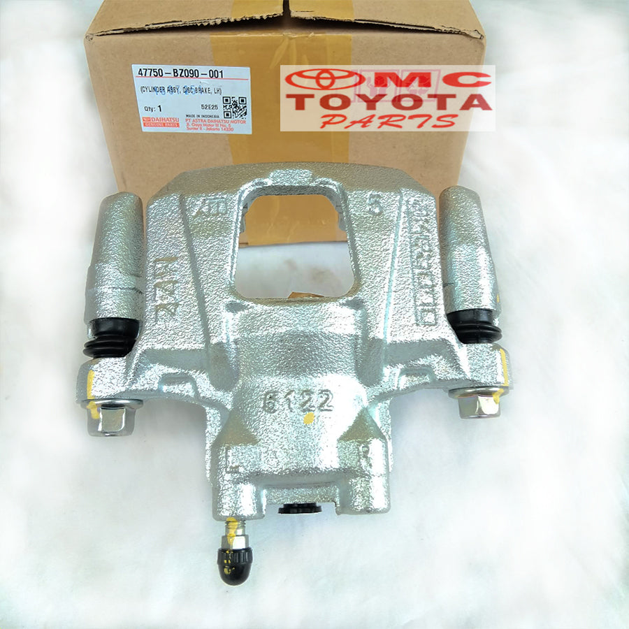 Caliper Kit Rem Cilinder Assy Disk Brake Depan Kanan Kiri Agya Ayla Manual 2012-2017 47730-BZ090-001 47750-BZ090-001 Kaliper rem Depan  Original