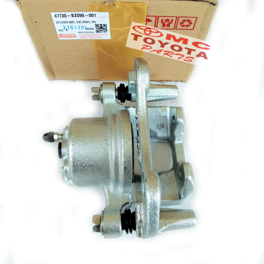 Caliper Kit Rem Cilinder Assy Disk Brake Depan Kanan Kiri Agya Ayla Manual 2012-2017 47730-BZ090-001 47750-BZ090-001 Kaliper rem Depan  Original