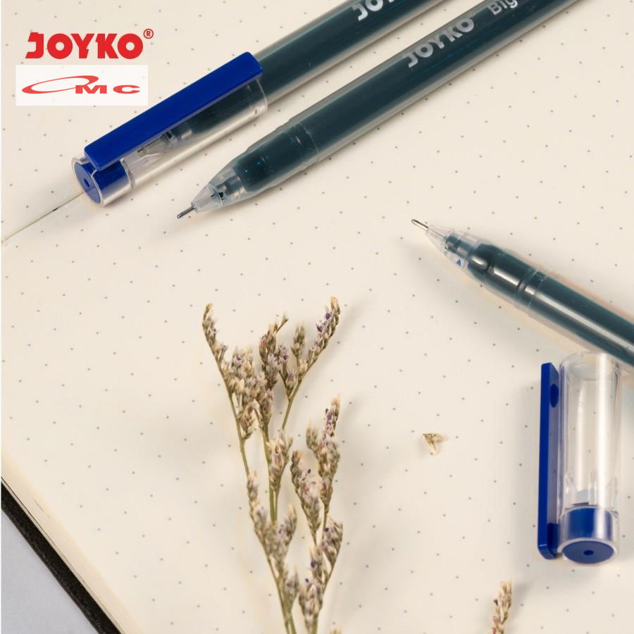 JOYKO Gel Pen Pulpen Pena GP-330 Big Fill Gel 0.5 mm Joyko GP-330 Pulpen Gel Pen Pulpen Gel Joyko Alat Tulis Ballpoint Bolpen Ball Pen Pena Joyko