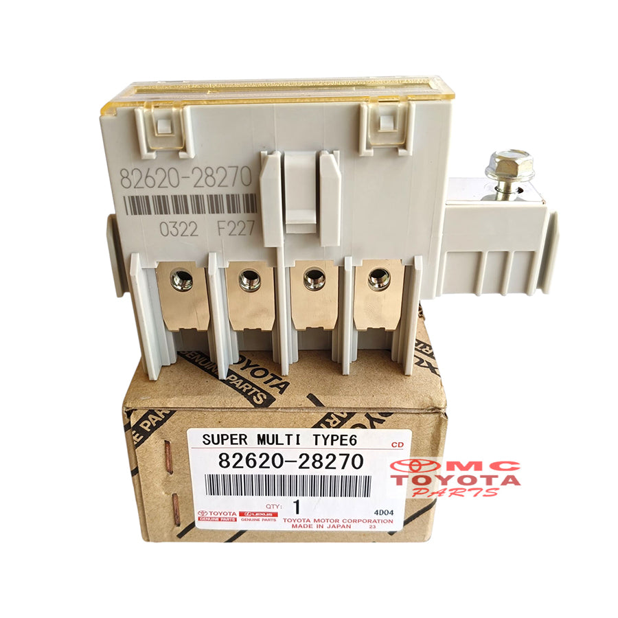 Block Fusible Link Sekring Fuse Box New Alphard Vellfire ANH20 Previa Estima Original 82620-28270 Relay Blok Fusible Link Kotak Bok Box Sekring Fuse Box Ori Toyota