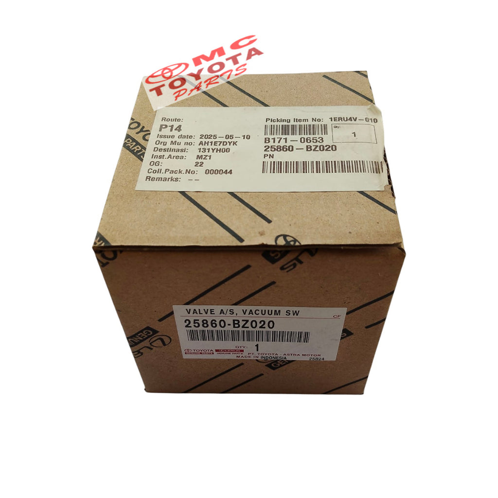Valve Sensor Vacuum Vacum Calya Sigra Agya Wigo Original 25860-BZ020