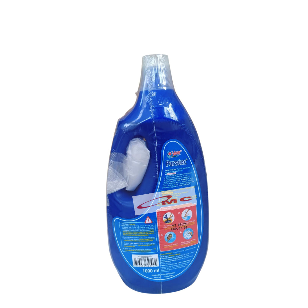 Porstex porstek Floor Cleaner Botol Biru 1000 Ml Pembersih Lantai  Porselen Dan Keramik