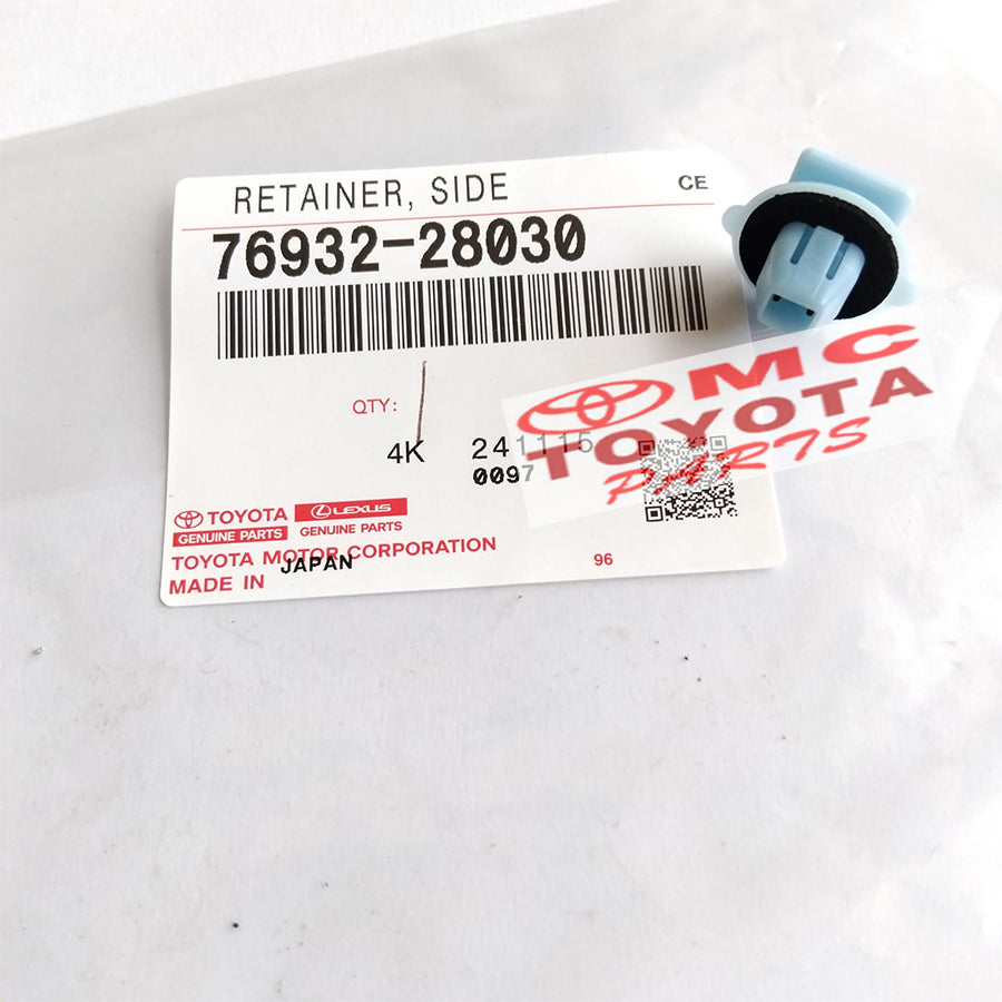 Clip Klip Kancing Klip Bodykit Alphard Vellfire Sienta Noah Previa Original Toyota 76932-28030 Klip Kancing Bodykit Moulding Molding Retainer Body Kit