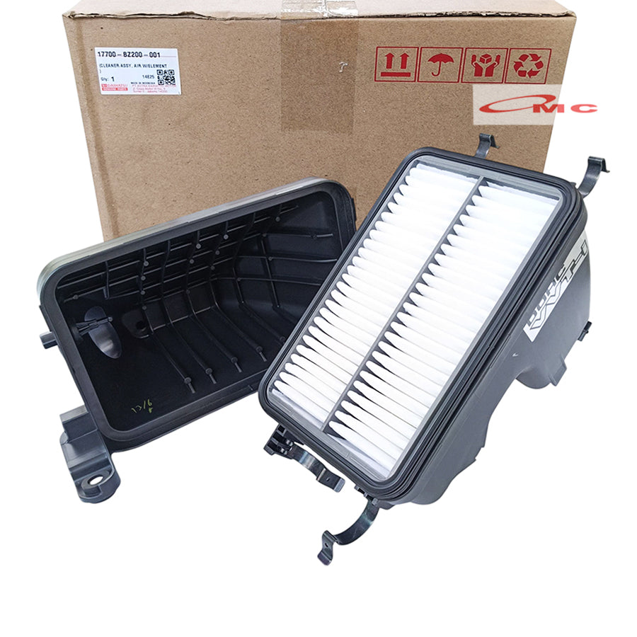 Rumah Filter Udara Daihatsu Xenia 1000cc 1.0 1.0cc VVTI Original 17700-BZ200-001 Sudah Termasuk Filter Udara 1 Set Tabung Rumah Box Filter Udara Box Assy Tempat Saringan Udara Ori