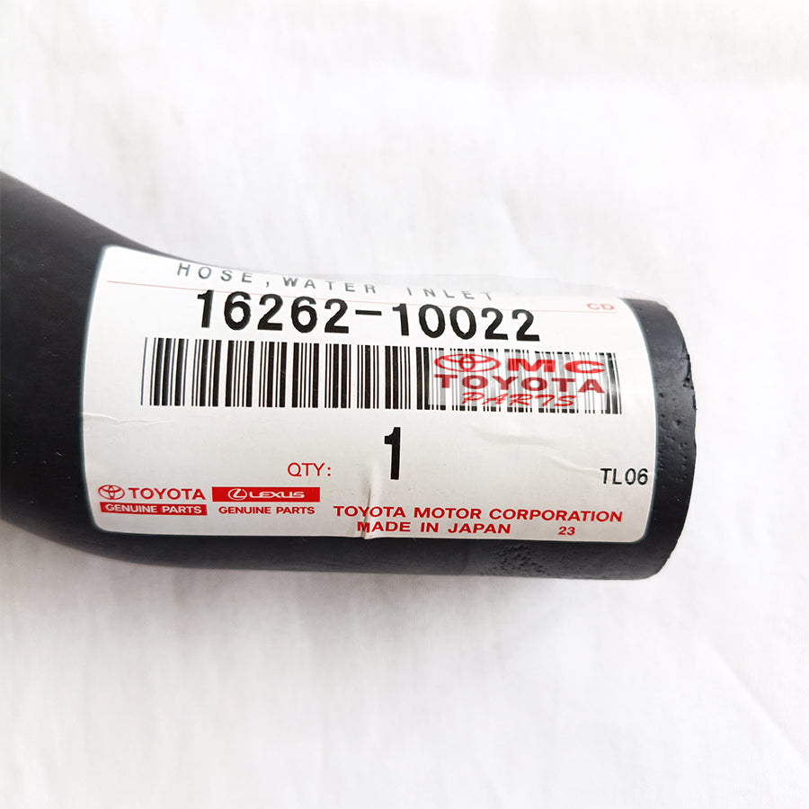 Selang By Pass Selang Radiator Water Pump Starlet Corolla All New Original Toyota 16262-10022 Selang Bypass Selang Waterpump Hose Water Inlet Ori